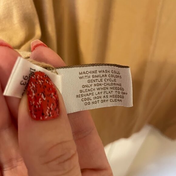 Chicos Size 3 Mock Neck Stretchy Long-Sleeve Shirt - Picture 6 of 6